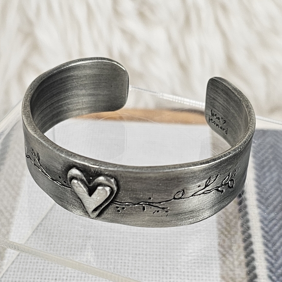 LISA LEONARD Designs Let Love Grow Pewter Cuff Bracelet - Picture 10 of 12